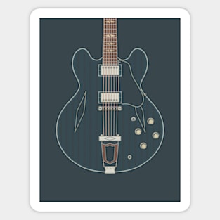 Dark T Lopez Guitar Sticker